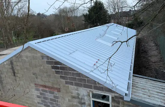 Re-sheeted  a Roof with Kingspan KS1000RW